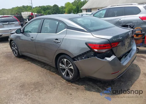 2021 Nissan Sentra Sv Xtronic Cvt из США, поврежденный, VIN 3N1AB8CV8MY286098